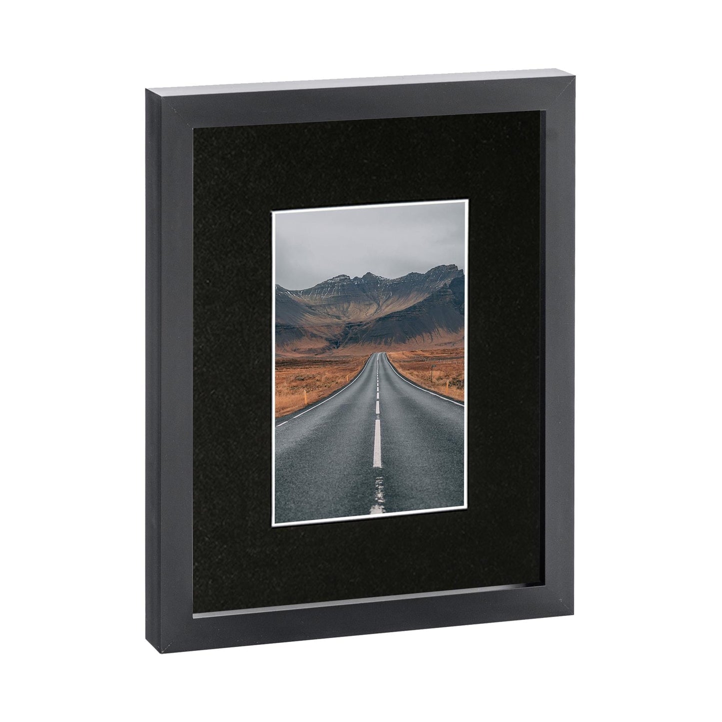Black 8 x 10 Photo Frame with 4 x 6 Mount