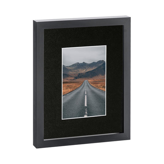 Black 8 x 10 Photo Frame with 4 x 6 Mount