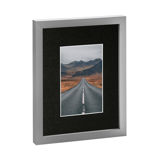 Grey 8 x 10 Photo Frame with 4 x 6 Mount