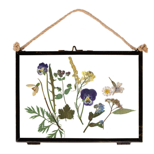 7 x 5 Black Hanging Metal Photo Frame