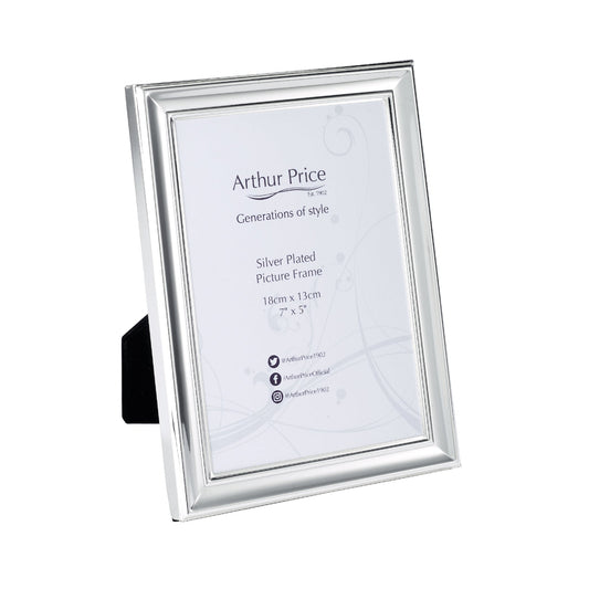 Art Deco Photo Frame | Silver Plated | 7x5